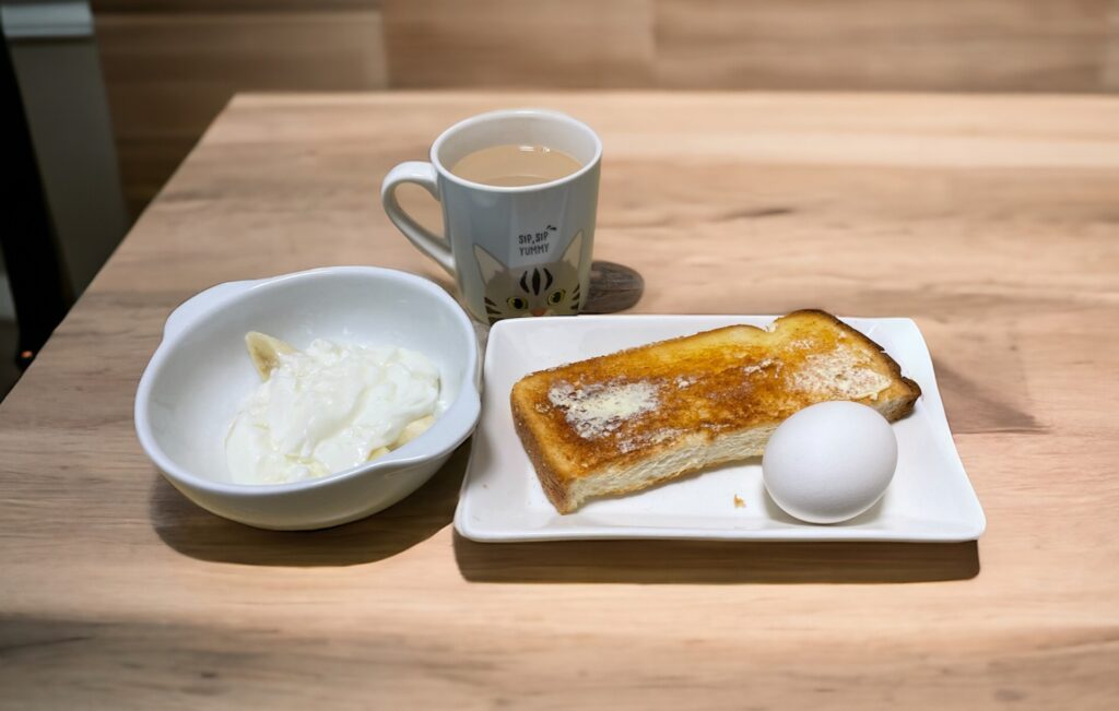 朝食